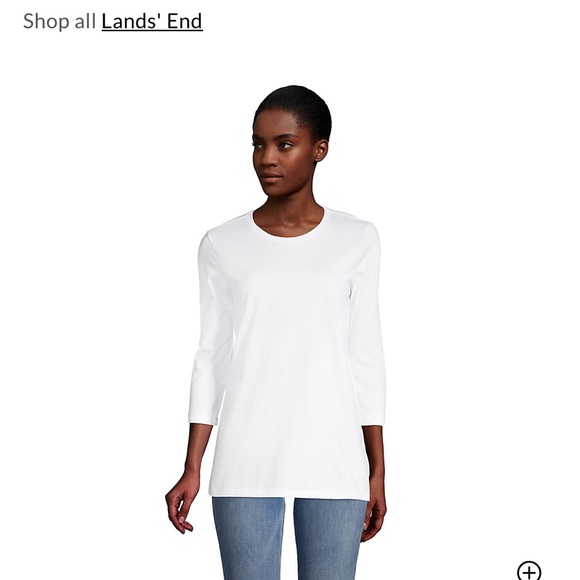 Supima Crew Tunic - Picture 6 of 6